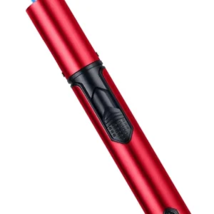 Butane Torch Lighter, 6-inch Refillable Pen Lighter Windproof Adjustable Jet Flame Butane Lighter for Candles Grill BBQ Fireplaces Camping (Butane Gas Not Included) (Black)