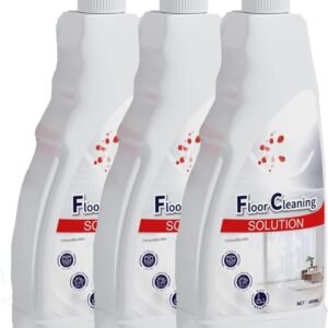3 Bottles (1440ml) Multi-Surface Floor Cleaning Solution for Roborock Q5 Q7 Q8 S7 S8 Qrevo Series Robot Vacuum Mop,Eco-Safe Floor Cleaner for Wet Dry Vacuum&Mopping,Pet&Kid Friendly,Fresh Scent