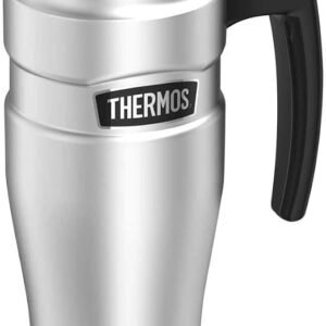Thermos Stainless King Insulated Travel Mug, 470ml, Stainless Steel, SK1000ST4AUS