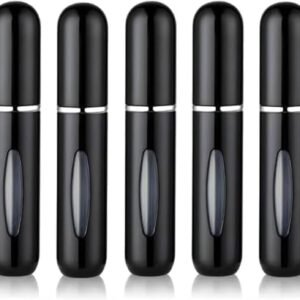 5 Pcs Refillable Mini Perfume Bottle, Portable Perfume & Cologne Atomizer, Perfume Travel Bottle for Trips & Daily Use - NUTTLY