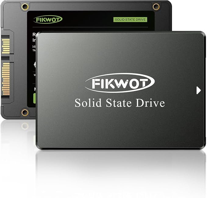 Fikwot FS810 128GB SATA SSD, 2.5" SATA Internal Solid State Drive 3D TLC NAND, Up to 560MB/s, 6Gb/s SSD for Laptop PC Desktop