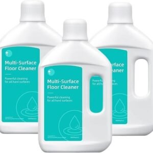 3 Pack Multi-Surface Floor Cleaner Solution, 1000ML Each, Compatible with Dreame series X50 Ultra/X40 Ultra/L40 Ultra/L10s Ultra/L20 Ultra/L30 Ultra/D10 Plus Robot Vacuum Floor Cleaner Liquid Refill
