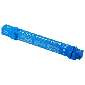 O-Ring Gauge, Telescoping Plastic Slide Style National Type for Measuring O Rings Inner Diameter, OD, Thickness