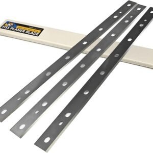 HSS Planer Blades Knives for DeWalt DW734 7342 Thickness Planers with 12.5 inch Replacement Heat Treated Double edge 1 Set (3 pcs)