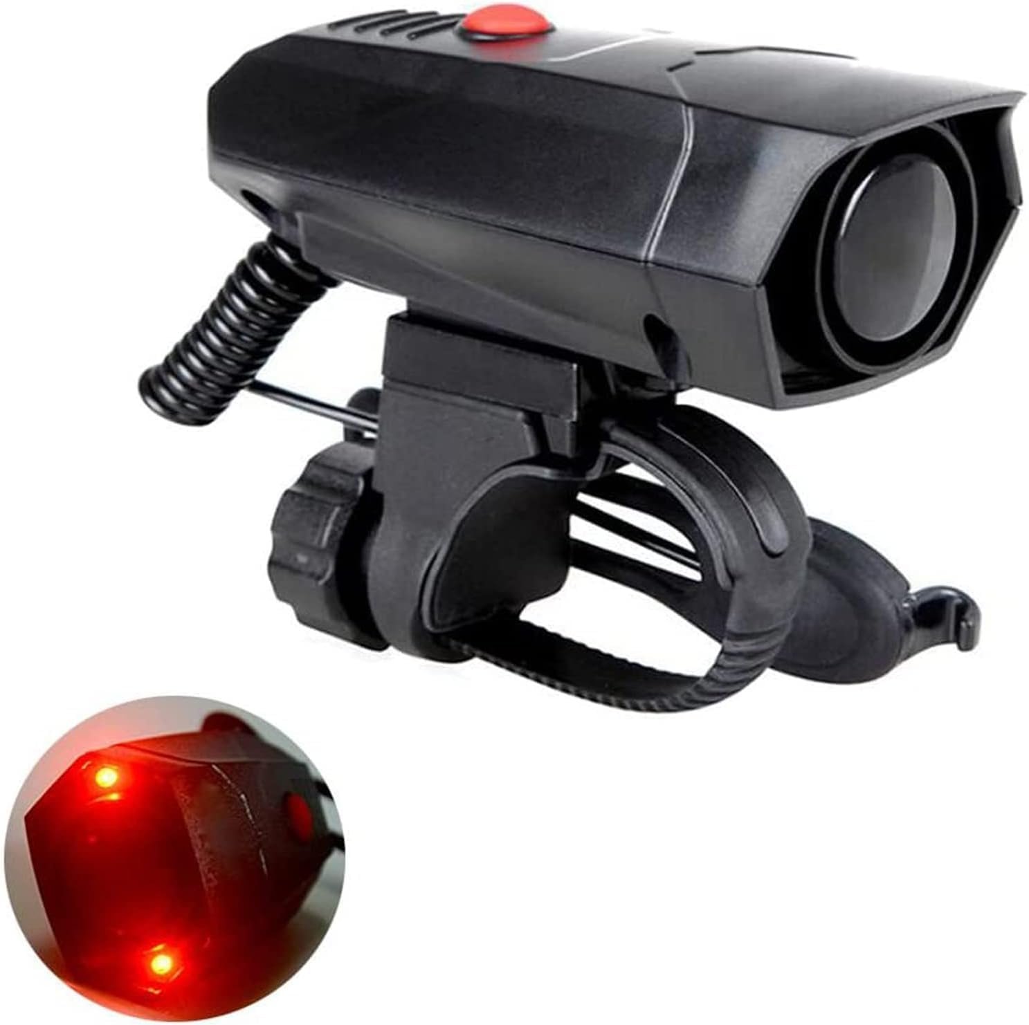 Bicycle Horn,120dB Loud Bike Bells,Bike Horn Electronic Cycling Horns Handlebar Ring Bells with 6 Different Sounds Bike Horn for Mountain Road Bikes