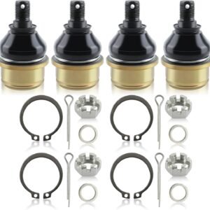 MOTOALL upper/lower Ball Joint kit Fit for Honda TRX 420/450 /500/650/680