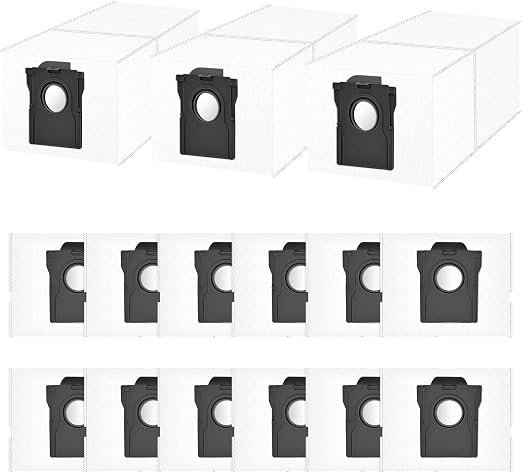 YBVABE 10 Pack Dust Bags for Dreame X50 Ultra/ X40/ L50 Ultra/ L40 Series/ L30 Ultra S/ L20/ L10s Series/Aqua10 Series for Mova P50 U/P50PU/V50 U/Mobius 60/Z60 U/E40 U/ Matrix10 Ultra Vacuum Bags
