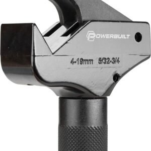 Powerbuilt Universal Thread Repair Tool 5/32" - 3/4" SAE / 4-19mm Metric, Fixed Damaged Threads Tool - 643030ECE