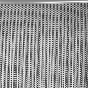 Aluminium Chain Curtain, 90 * 214.5cm Decoration Door Screen Multifunctional Metal Curtain, Kitchen for Indoor/Outdoor Decoration