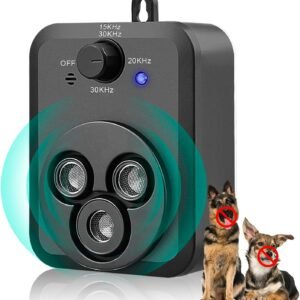 Anti Barking Device for Dogs,Rechargeable Ultrasonic Dog Bark Control Devices with 3 Modes,Effective Humane & Safe Dog Barking Deterrent Devices Indoor Outdoor Use