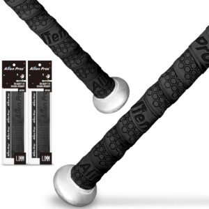 Alien Pros Bat Grip Tape for Baseball (2 Grips/4 Grips) – 1.1 mm Precut and Pro Feel Bat Tape – for Old Baseball bat Grip – Wrap Your Bat for an Epic Home Run (2 Grips/4 Grips)