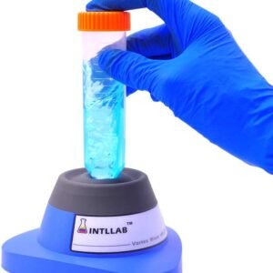 INTLLAB Lab Vortex Mixer, Touch Function Lab Vortexer, Tattoo Ink, Gel Polish, Eyelash Adhesives, Acylic Paints, Test Tubes and Centrifuge Tubes