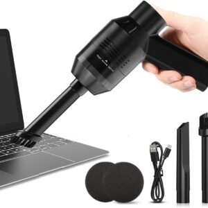 Keyboard Vacuums Cleaner, Portable Mini Electric Vacuum Cleaner USB Rechargeable Car Vacuum Cleaner TV Satellite Boxes,Kitchen Stove Cleaning for Dust,Bread Crumbs,Scraps Laptop,Computer,Dus