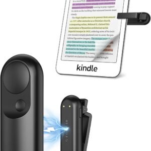 Stouchi Unrivaled Immersive Reading Kindle Page Turner Remote Control RF Ereader Clicker Paperwhite Accessories Reader Wrist Strap Compatible with Kindle Paperwhite Oasis Kobo E-Reader Tablets i Pad