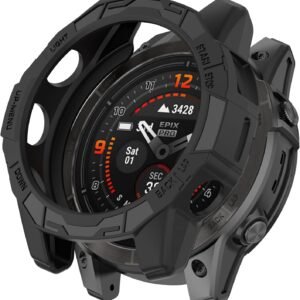 Muovrto Protective Cover for Garmin Fenix 7X/Fenix 7X Pro,Anti Drop TPU Protective Case for Garmin epix Pro (Gen 2) 51mm