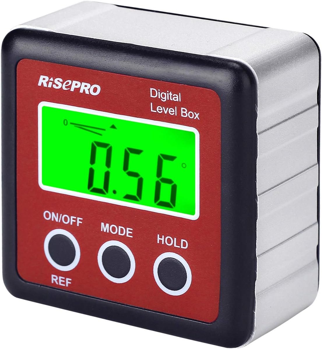 Digital Level Box Angle Gauge Protractor Inclinometer Bevel Box with Magnet Base & LCD Backlight, Calculating for Carpentry, Building, Masonry, Automobile