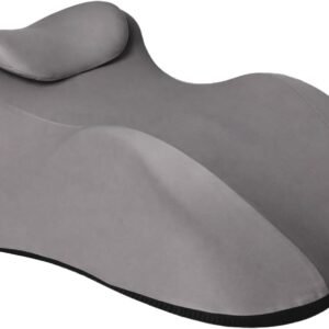 Urway Sex Pillow, Couples Pillow & Intimacy Wedge Pillow, Memory Foam Backrest Pillow for Pregnancy & Partner Support, Ergonomic Back Support, Multi-Position Comfort, Removable Cover, Grey