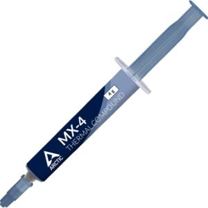 Arctic MX-4 (4 g) - Premium Performance Thermal Paste for All Processors (CPU, GPU - PC), Very high Thermal Conductivity, Long Durability, Safe Application, Non-Conductive