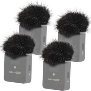 Mic Windscreen for Rode Wireless Me/Rode Wireless Go Ii/Wireless Pro, Furry Pop