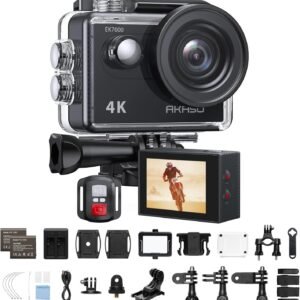 AKASO EK7000 4K30FPS 20MP WiFi Action Camera Black