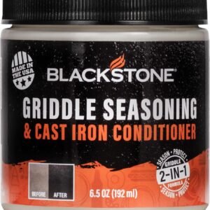 Blackstone 4114 Griddle Seasoning and Cast Iron Conditioner, 6.5 Ounce