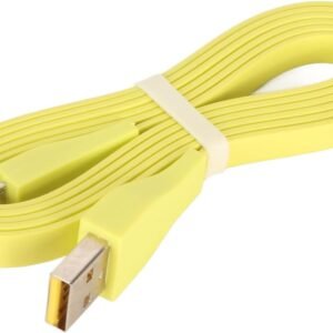 Cord Replacement for UE Boom, 3.9ft USB Charging Cable for Megaboom, for Mega Boom, for UE, 1.2m USB Charging Cord (Fluorescent Yellow)