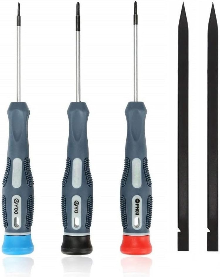 Screwdriver Set for Nintendo Switch, Y0 Y00 PH00 Cross Wing Precision Screwdriver Repair Tool Kit Compatible with Switch Joy Con Controller
