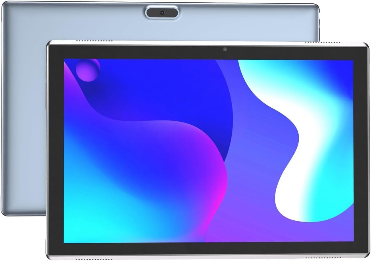 Tablet 10 Inch Tablets, Android 15 Tablet 10", Quad-Core Processor Tableta Computer with 32GB ROM 8GB RAM, 2MP+8MP Camera WiFi BT 10.1 in HD Display Tab, 6000mAh Long Battery Life Android Tablet PC.