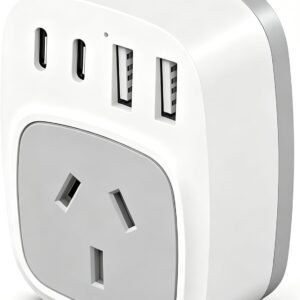 Japan Travel Adaptor, Type A AU to US, JP Plug Adapter, for Canada, Mexico, China, Vietnam, Philippines, Thailand, Jamaica, Peru and More, White