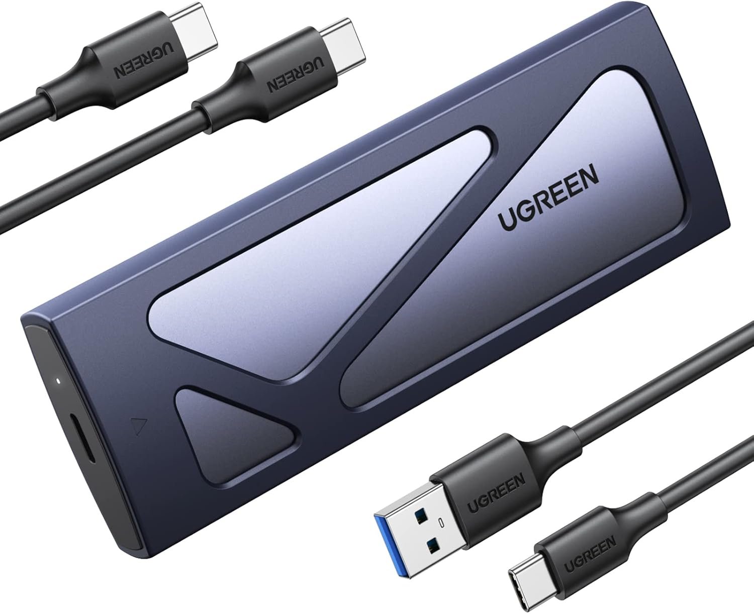 UGREEN M.2 NVMe SSD Enclosure USB C, 10Gbps, Aluminium, Grey