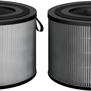 NIVMOWN【2 PACK】 Replacement FY4200 HEPA Filter Compatible with Philips 4200 Series AC4220 and AC4221, Air Purifier, HEPA NanoProtect + Activated Carbon(FY4200/30)